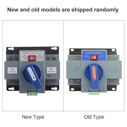 Automatic Transfer Switch 63A 2P Dual Power Automatic Transfer Switch for AC 50/60hz