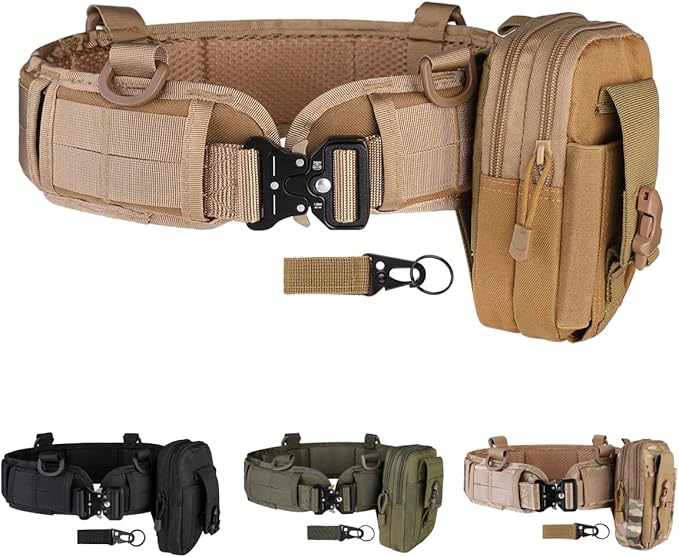 Tactical Battle Belt Set, Molle, Shooting, War Belt