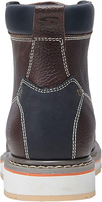 HISEA NINGO Work Boots for Men Steel/Soft Toe Boots,6” Water Resistant Slip Resistant Industrial & Construction Work Shoes, Composite Toe Working Boot