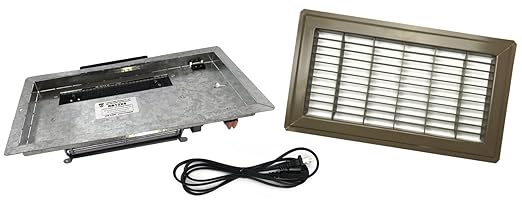 Tjernlund RB12X6B Register Booster Fan 12 x 6" Brown Grill