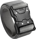 TECEUM Tactical Belt – Heavy-Duty & Quick Release – Military, Work, Rigger, Duty & Utility Belt for Men