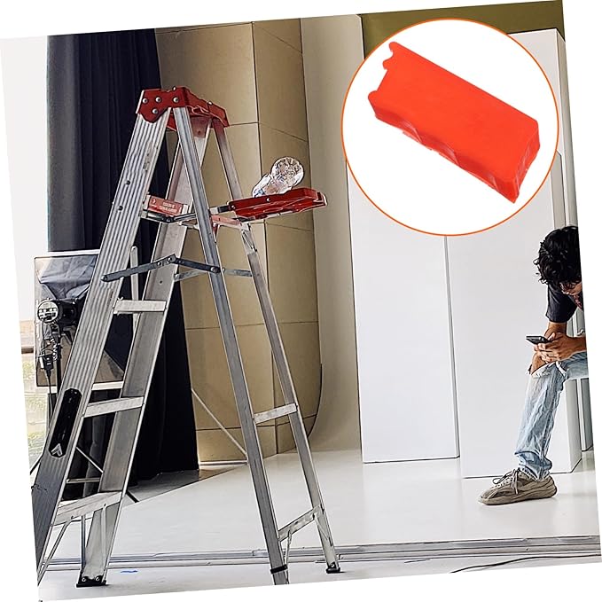 Ladder Feet Covers Nonslip Pads for Extension Ladders Protective Caps for Enhanced Stability and Safety Easy Installation and Use