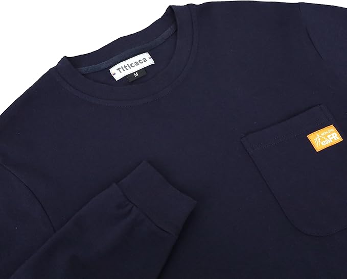 Titicaca FR Shirts Flame Resistant T Shirts 100% Cotton Men's Pre-Washed Fire Retardant T-Shirts