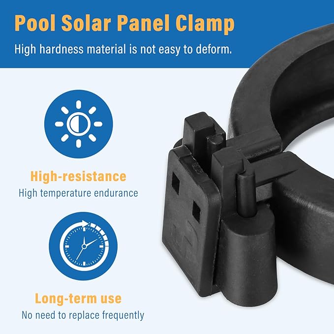 Panel Clamp Assembly HC-113 for Heliocol Swimming Pool Solar Panels-2 Pack