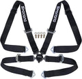 4 Point Racing Harness 2" Nylon Straps, Cam Lock Style (Pack of 1)
