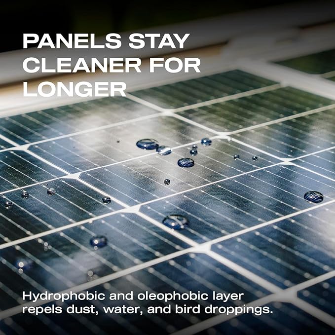 Nasiol SolarCoat GC Advanced Nano Coating for Tempered Glass Solar Panels, Increases Efficiency, Provides Dirt Repellency and Self Clean PV Coating- 5.07FlOz