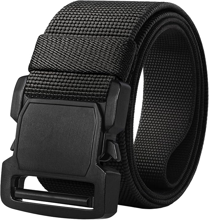 TECEUM Tactical Belt – Heavy-Duty & Quick Release – Military, Work, Rigger, Duty & Utility Belt for Men