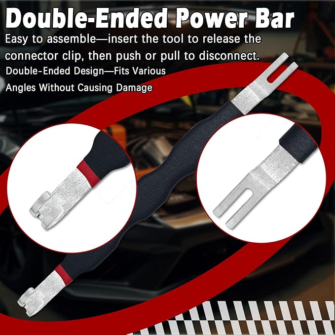 Electrical Disconnect Pliers Set – Automotive Electrical Tools & Connector Removal Tool Kit with Hose Clamp Pliers, Wire Terminal Separator, and Car Plug Connector