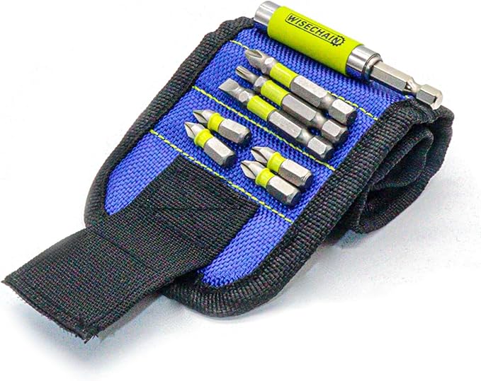 Magnetic Wristband for Tools - Premium Tool Belt for Holding Screws Nails with Powerful Magnets, Birthday Gifts for Men, Cool Gadgets Stuff Gifts for Family