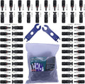 Solar Connectors, Equipped with 1 Pair of Spanners, Designed for Outdoors, Solar Projects Featuring, 30 Pairs of Male/Female Connectors, Waterproof PV Connectors and Solar Power Connectors