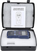 SM206 Digital Solar Power Meter Sun Light Radiation Measuring Testing Instrument
