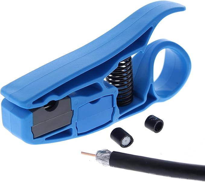IDEAL Electrical 45-605 PrepPRO Coax/UTP Cable Stripper (Pack of 3)