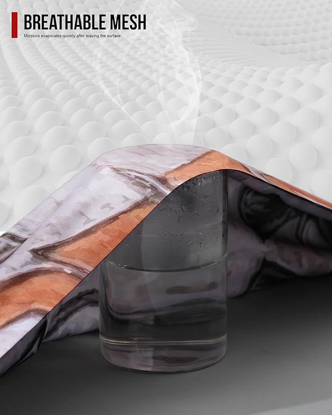 Neck Gaiter and Arm Sleeves Set, UPF 50+ Breathable Face Mask and Cooling Compression Sleeves