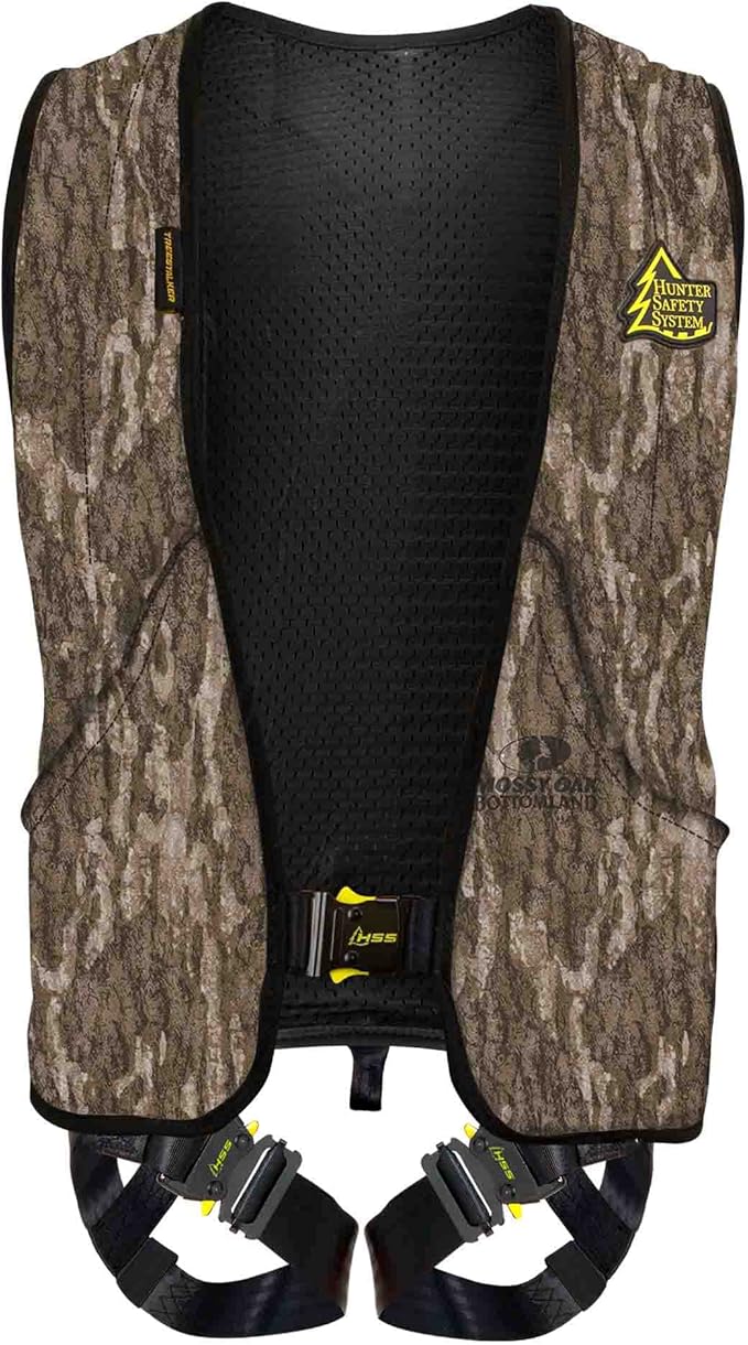 Hunter Safety System TreeStalker II Harness: Lightweight Tree Stand Safety Harness for Hunting, All-Season Fit
