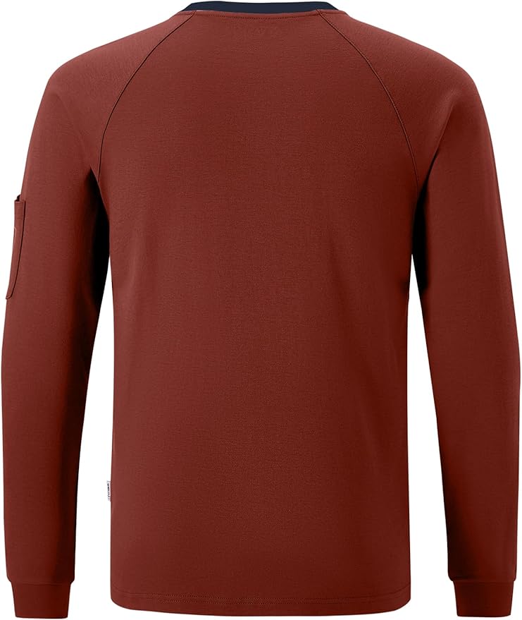 FR Shirts for Men Flame Resistant Shirts 6.5oz Light Weight Long Sleeve Fire Retardant Shirts CAT2/HRC2