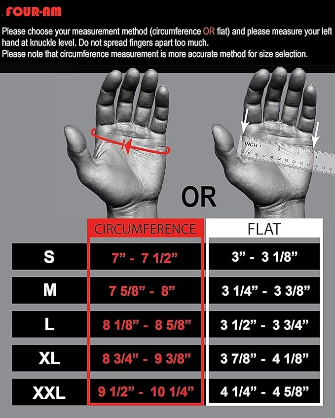 FOUR-AM Work gloves Men Fingerless Mechanic Gloves Shock-Grip, Anti-Collision For Men Women