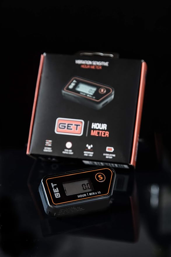HOUR METER WIRELESS ENGINE COUNT WIRELESS REFLECTIVE GET