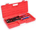iCrimp IWS-50BN Battery Cable Terminal Crimping Tool Kit for 8, 6, 4, 2, 1, 1/0AWG Battery Cable Lugs, with Battery Cable Cutter and Wire Stripper
