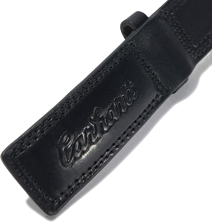 Carhartt Men's Bridle Leather Classic Buckle and Scratchless Belts