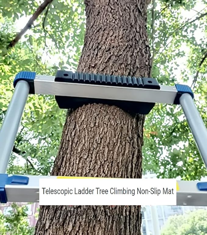 Ladder Stabilizer/Ladder Kit/Ladder Pole Attachment for Climbing Tree or Concrete Poles Non-Slip Mat Accessories (Small)