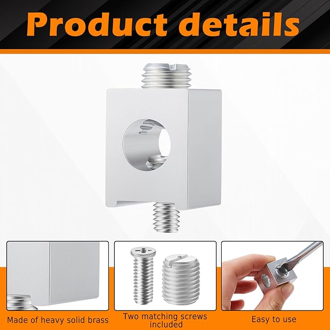 Blulu 4 Pieces #4-2/0 Neutral Lug Kit Circuit Breaker Ground Lugs Aluminum Grounding Lugs for Electrical Connections(4 Pieces, 4-2/0)