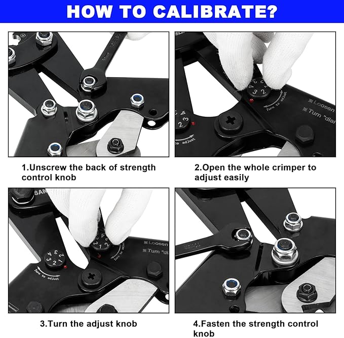 Sanuke Wire Rope Crimping Tool Kit with 33ft 1/8" Stainless Steel Cable 7x7 Strand Core for Aluminum Oval Sleeves, Double Sleeves, Crimping Loop Sleeves from 3/64-inch to 1/8-inch