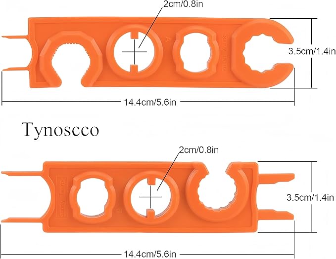 Solar Connector Wrench Disconnect Tool Cable Wire Assembly and Disassembly Tool for Solar Panel Cable PV System Wire,Solar MC-4 Spanner Wrench Disconnect Tool 20PCS