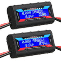 Yunsailing 2 Pcs High Precision Watt Meter Power Analyzer Battery Consumption Performance Monitor with Backlight Digital LCD Screen(15000)