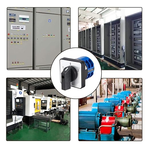 Changeover Switch LW28-32 3 Positions 8 Terminals Universal Rotary Cam Selector Latching Switches 690V 32A