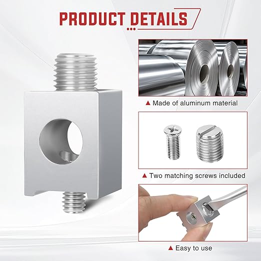 4-Pack #4-2/0 Neutral Lug Kit Aluminum Ground Lugs for Circuit Breaker Electrical Grounding Connections