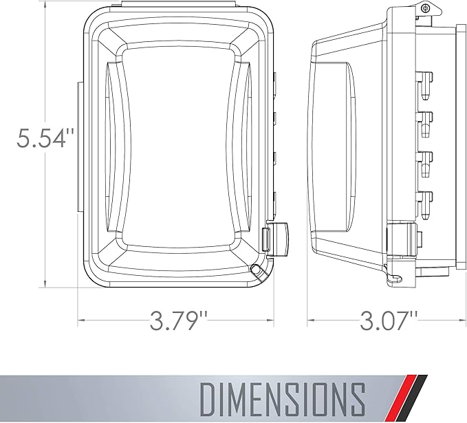 TayMac MM410W Single-Gang Horizontal/Vertical Mount Weatherproof In-Use Cover, 16" 1, 2.75 ", White (Pack of 10)