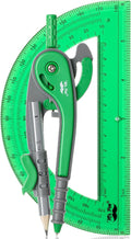 Mr. Pen- Compass and Protractor Set, Math Compass for Geometry and Drawing
