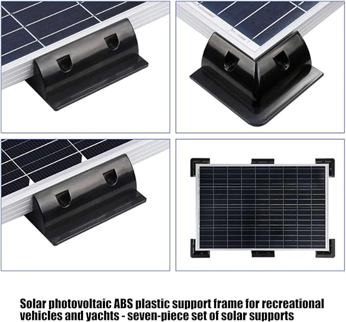 Solar Mounting Bracket None Drilling Angles for Boats Yachts Caravans None Drilling Angles Installation Bracket