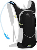 Hydration Backpack with 2L Bladder – Durable Lightweight Water Pack for Running, Hiking, Biking – Fits Men, Women, Youth