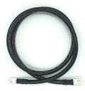 End Game 2 AWG Gauge Marine Grade Battery Cables, Made in USA, Fully Assembled with Heavy Duty Tinned Lugs, 1ft-15ft Lengths Available (Single Black, 1ft - 5/16” Lugs)