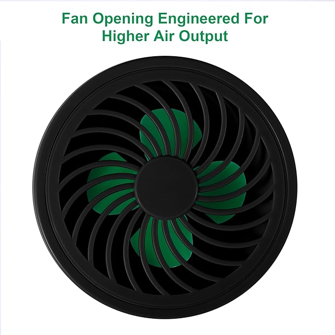 RV Refrigerator Fan, Low Noise, 3000 RPM Motor for Efficient Circulation of Internal RV Fridge Cold Air, Longer Food Preservation Time,Easy On/Off Switch (Excluding Batteries)