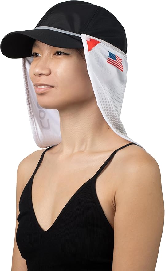 CoolNES - UV Sun Protection Neck Drape Adjustable Multifunctional 2 in 1 Face Covering for Outdoor Fishing - Unisex