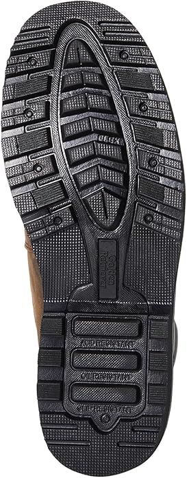 Golden Retriever Work Boots for Men Heavy Duty Composite Toe 6"/8" Durable Crazy Horse Leather Waterproof Slip-Resistant Construction Industry Boots GJ3155-GJ3255