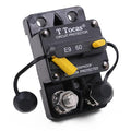 E9 3/8" Stud 60 Amp Circuit Breaker, Surface Mount, 12V - 72V DC 60A Waterproof IP67