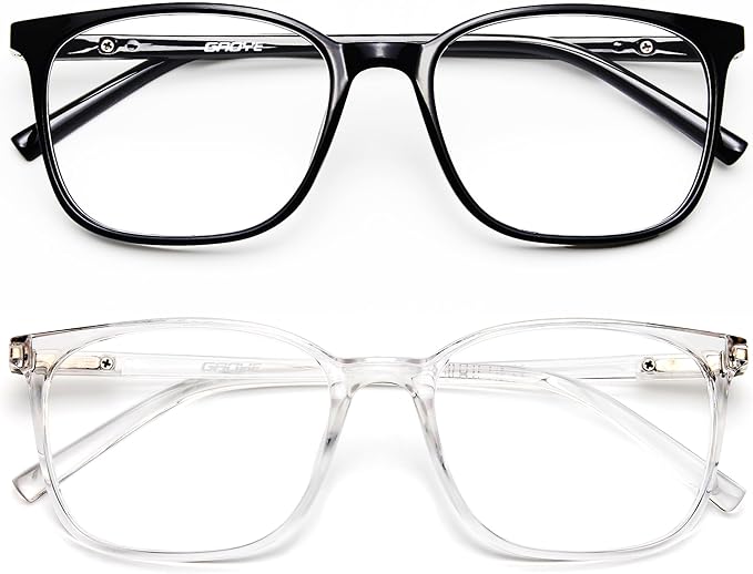 Gaoye Ultralight Blue Light Glasses for Women - Computer Protection Glasses for All Day Comfort - Anti UV Glare & Eyestrain
