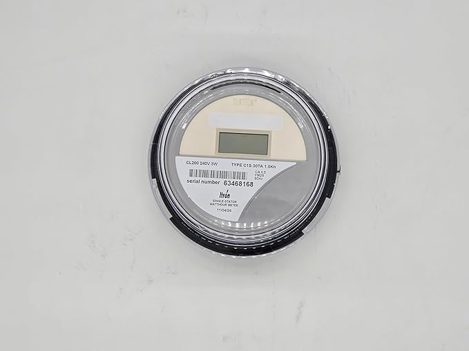 Digital Electric Meter for RV Pedestal, 240V 3W CL200, KWH Meter Type C1S