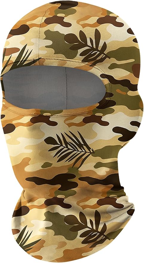 Fuinloth Balaclava Ski Mask, Motorcycle Cold Winter Scarf Windproof Warmth Neck Gaiter for Men/Women