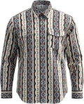 WoahBros FR Shirts for Men, 8oz Midweight Flame Resistant Welding Shirt, 100% Cotton, Pearl Snap Buttons - CAT2/NFPA2112