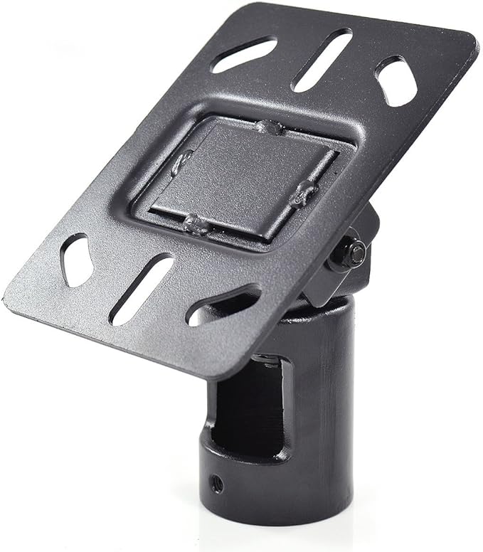 InstallerParts Adjustable Slanted Ceiling Plate for 1.5" NPT Pipe Ceiling Mount – Compatible with All InstallerParts 1.5" NPT TV Mounts