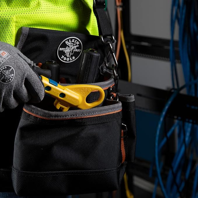 Klein Tools VDV110-295 Data and Coaxial Cable Combination Radial Stripper