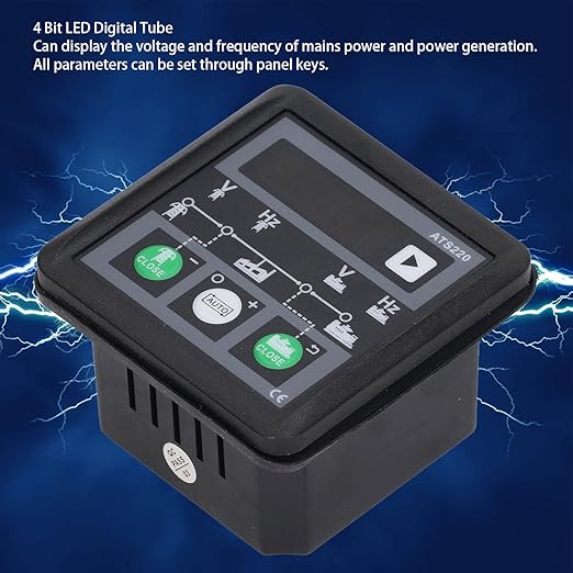 Automatic Transfer Switch Controller,ATS Automatic Transfer Switch Controller IP54 Power Controller for Electricity