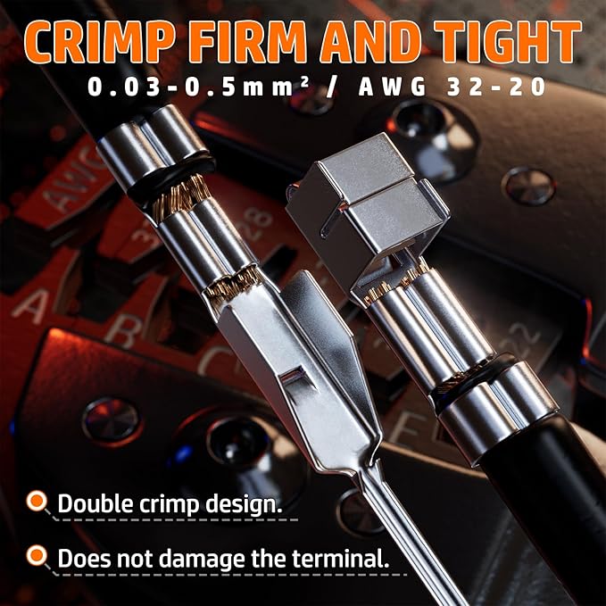 PEBA Crimping Tool and Dupont Connector Kit - 28 Types of Dupont 2.54 mm Connectors & Crimp Pins, 2.0 mm JST-PH & 2.5mm JST-XH Housings and Contacts, for DIY Electronics - Suitable for AWG 32-20 Wires