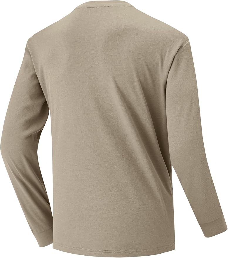 FR Shirts for Men 6.5oz Lightweight Fire Resistant Shirts for Men Long Sleeve NFPA2112/CAT2