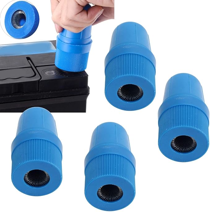 4PCS Car Battery Terminal Cleaner, Battery Terminal Brush, Post Cleaner Wire Brush Tool for Automotive Batteries, Automotive Accessories Universal