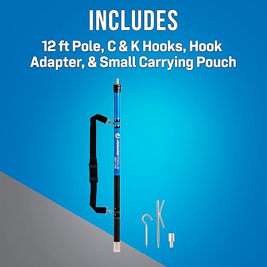 Jonard Tools RDT-12K Telescoping Pole, 12 ft